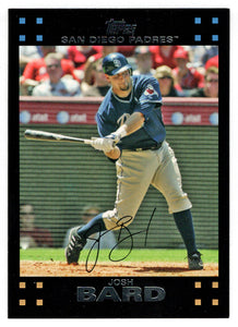 Josh Bard - San Diego Padres (MLB Baseball Card) 2007 Topps # 23 Mint