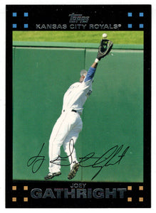 Joey Gathright - Kansas City Royals (MLB Baseball Card) 2007 Topps # 27 Mint