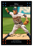 Brandon Inge - Detroit Tigers (MLB Baseball Card) 2007 Topps # 28 Mint