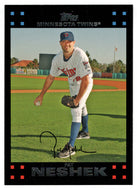Pat Neshek - Minnesota Twins (MLB Baseball Card) 2007 Topps # 29 Mint