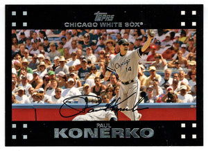 Paul Konerko - Chicago White Sox (MLB Baseball Card) 2007 Topps # 34 Mint