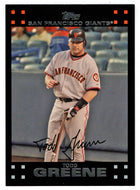 Todd Greene - San Francisco Giants (MLB Baseball Card) 2007 Topps # 44 Mint