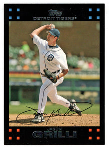 Jason Grilli - Detroit Tigers (MLB Baseball Card) 2007 Topps # 61 Mint