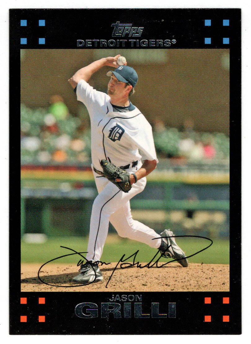 Jason Grilli - Detroit Tigers (MLB Baseball Card) 2007 Topps # 61 Mint