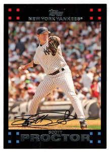 Scott Proctor - New York Yankees (MLB Baseball Card) 2007 Topps # 63 Mint