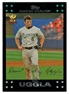 Dan Uggla - Florida Marlins (MLB Baseball Card) 2007 Topps # 65 Mint