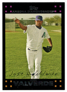 Jose Valverde - Arizona Diamondbacks (MLB Baseball Card) 2007 Topps # 74 Mint