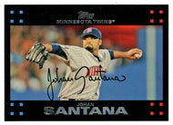 Johan Santana - Minnesota Twins (MLB Baseball Card) 2007 Topps # 80 Mint
