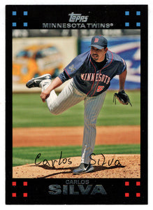 Carlos Silva - Minnesota Twins (MLB Baseball Card) 2007 Topps # 91 Mint