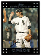 Joe Crede - Chicago White Sox (MLB Baseball Card) 2007 Topps # 92 Mint