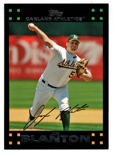 Joe Blanton - Oakland Athletics (MLB Baseball Card) 2007 Topps # 99 Mint