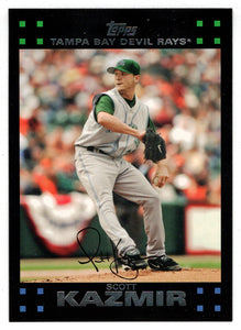 Scott Kazmir - Tampa Bay Devil Rays (MLB Baseball Card) 2007 Topps # 101 Mint