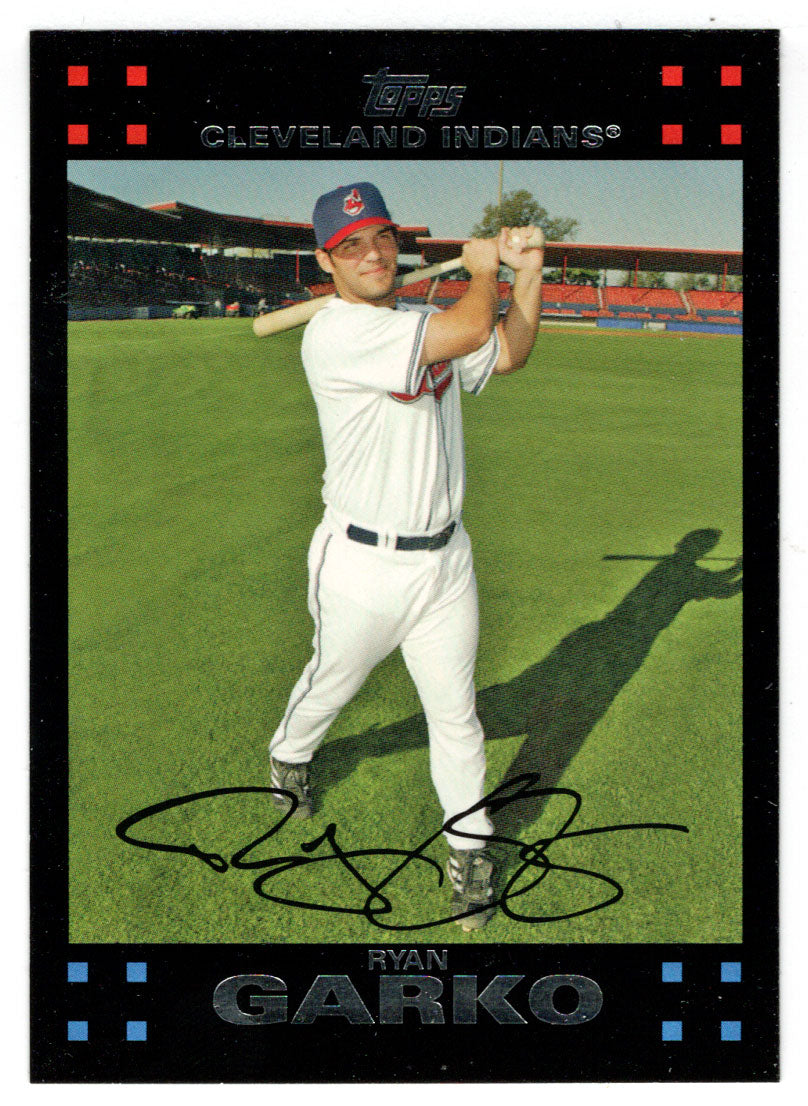Ryan Garko - Cleveland Indians (MLB Baseball Card) 2007 Topps # 106 Mint