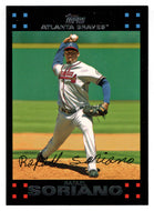 Rafael Soriano - Atlanta Braves (MLB Baseball Card) 2007 Topps # 107 Mint