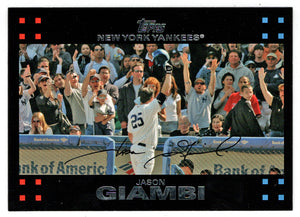 Jason Giambi - New York Yankees (MLB Baseball Card) 2007 Topps # 120 Mint