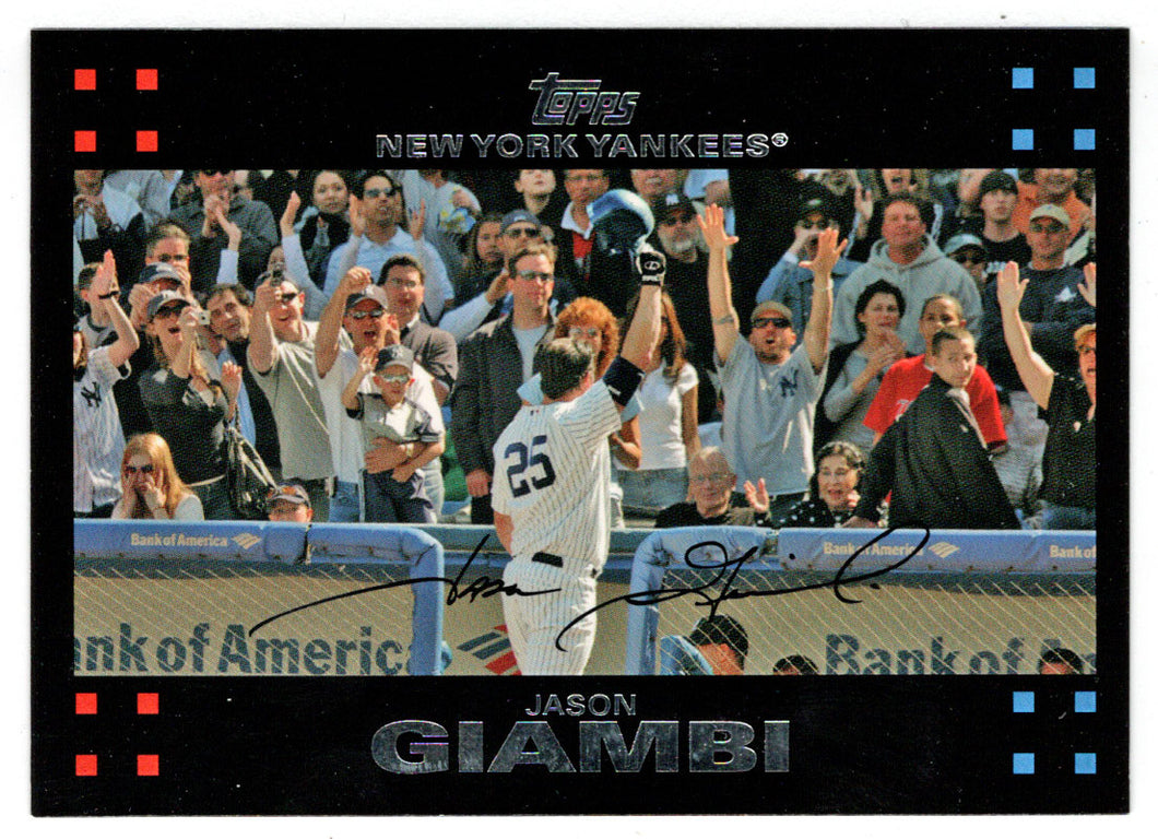 Jason Giambi - New York Yankees (MLB Baseball Card) 2007 Topps # 120 Mint