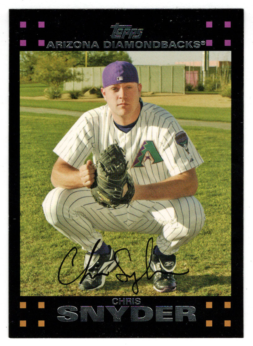 Chris Snyder - Arizona Diamondbacks (MLB Baseball Card) 2007 Topps # 131 Mint