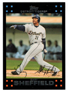 Gary Sheffield - Detroit Tigers (MLB Baseball Card) 2007 Topps # 133 Mint