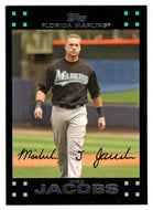 Mike Jacobs - Florida Marlins (MLB Baseball Card) 2007 Topps # 134 Mint