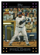 Prince Fielder - Milwaukee Brewers (MLB Baseball Card) 2007 Topps # 139 Mint