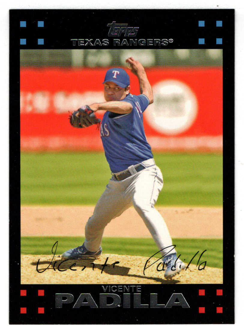 Vicente Padilla - Texas Rangers (MLB Baseball Card) 2007 Topps # 143 Mint