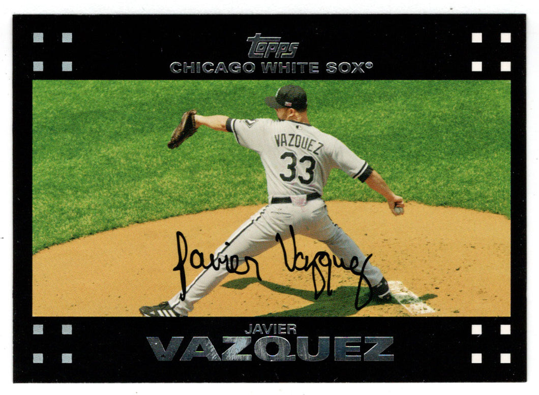 Javier Vazquez - Chicago White Sox (MLB Baseball Card) 2007 Topps # 147 Mint
