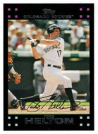 Todd Helton - Colorado Rockies (MLB Baseball Card) 2007 Topps # 150 Mint
