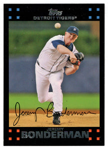 Jeremy Bonderman - Detroit Tigers (MLB Baseball Card) 2007 Topps # 155 Mint