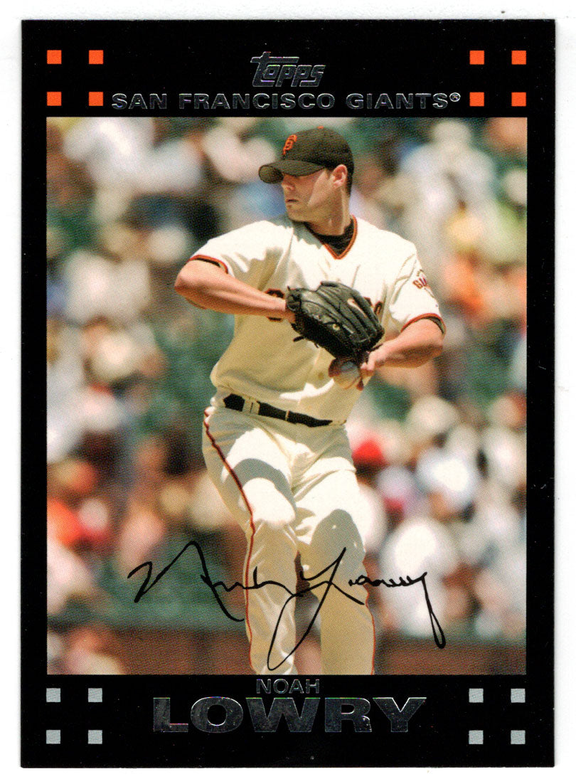 Noah Lowry - San Francisco Giants (MLB Baseball Card) 2007 Topps # 158 Mint