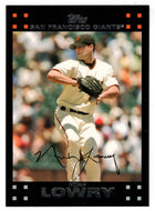 Noah Lowry - San Francisco Giants (MLB Baseball Card) 2007 Topps # 158 Mint