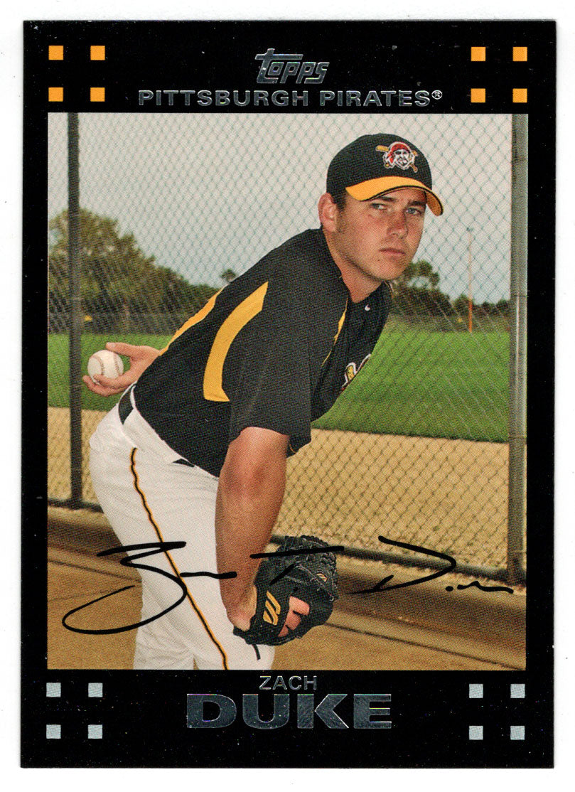 Zach Duke - Pittsburgh Pirates (MLB Baseball Card) 2007 Topps # 164 Mint