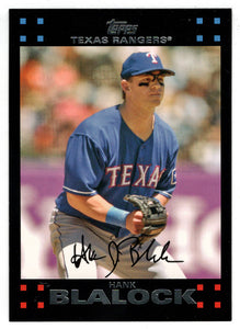 Hank Blalock Autographed Signed Photo Texas Rangers - Autographs