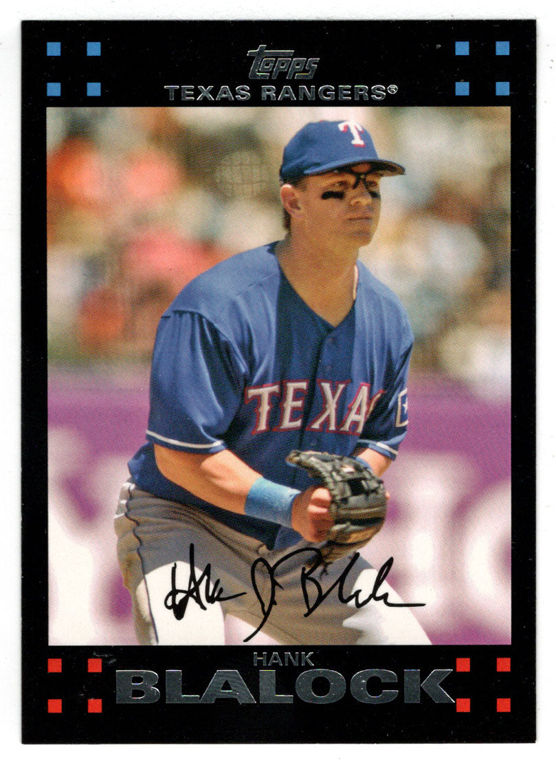 Hank Blalock - Texas Rangers (MLB Baseball Card) 2007 Topps # 166 Mint –  PictureYourDreams
