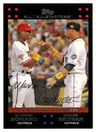 Alfonso Soriano - Carlos Beltran - Classic Combo (MLB Baseball Card) 2007 Topps # 176 Mint