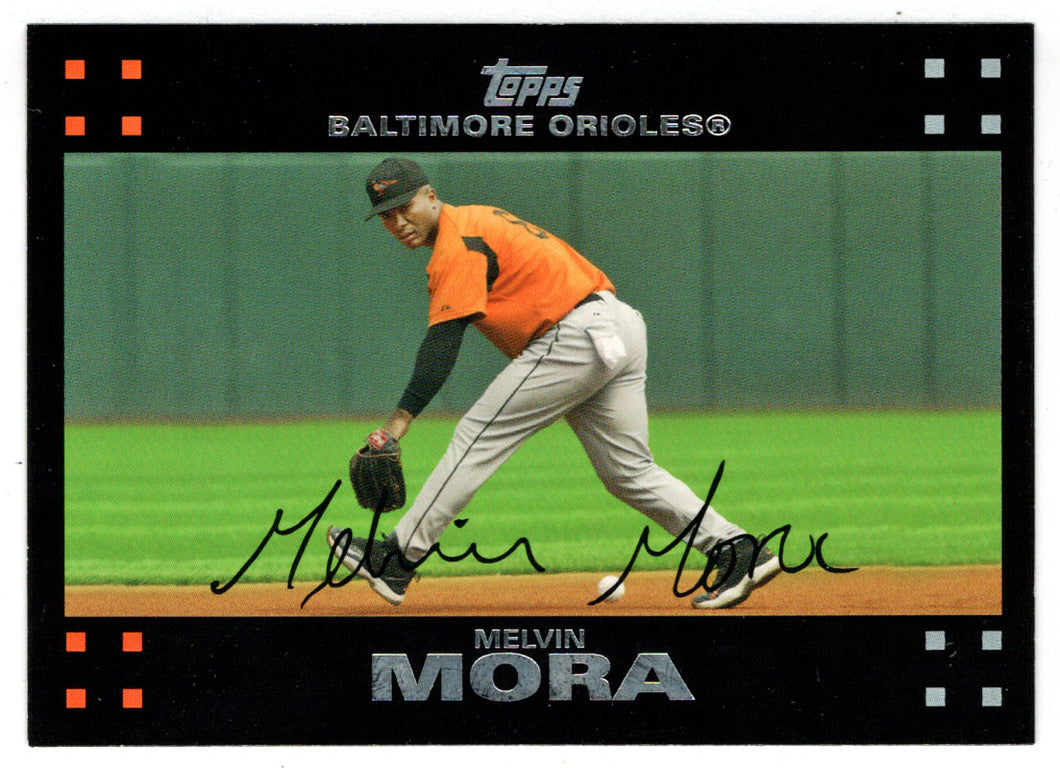 Melvin Mora - Baltimore Orioles (MLB Baseball Card) 2007 Topps # 181 Mint