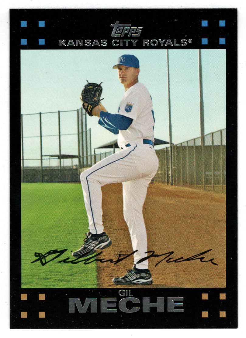 Gil Meche - Kansas City Royals (MLB Baseball Card) 2007 Topps # 184 Mint