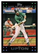 B.J. Upton - Tampa Bay Devil Rays (MLB Baseball Card) 2007 Topps # 185 Mint