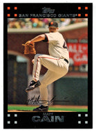 Matt Cain - San Francisco Giants (MLB Baseball Card) 2007 Topps # 187 Mint