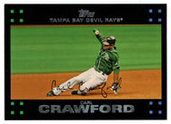 Carl Crawford - Tampa Bay Devil Rays (MLB Baseball Card) 2007 Topps # 189 Mint