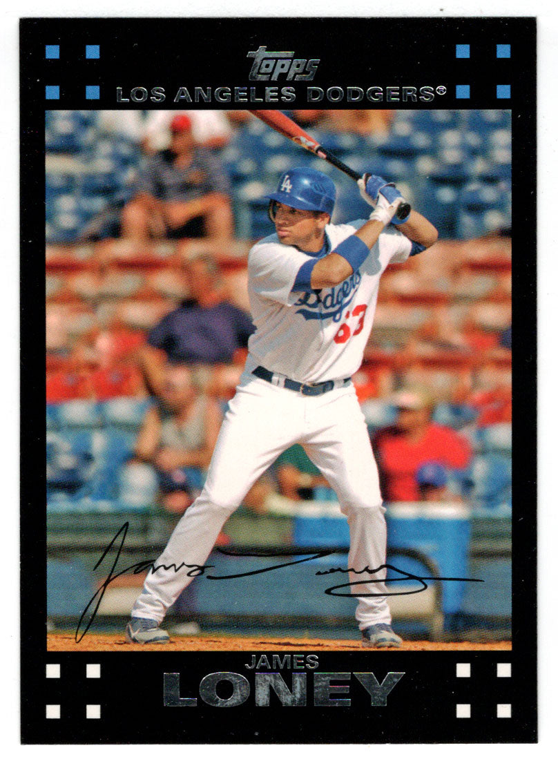 James Loney - Los Angeles Dodgers (MLB Baseball Card) 2007 Topps # 195 Mint
