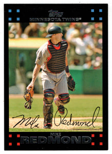 Mike Redmond - Minnesota Twins (MLB Baseball Card) 2007 Topps # 198 Mint