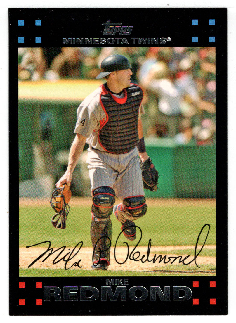 Mike Redmond - Minnesota Twins (MLB Baseball Card) 2007 Topps # 198 Mint