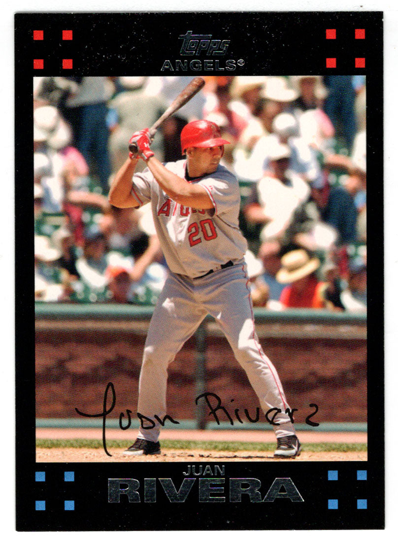 Juan Rivera - Los Angeles Angels (MLB Baseball Card) 2007 Topps # 204 Mint