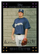 Ben Sheets - Milwaukee Brewers (MLB Baseball Card) 2007 Topps # 206 Mint