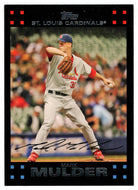 Mark Mulder - St. Louis Cardinals (MLB Baseball Card) 2007 Topps # 207 Mint