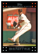 Armando Benitez - San Francisco Giants (MLB Baseball Card) 2007 Topps # 211 Mint