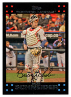 Brian Schneider - Washington Nationals (MLB Baseball Card) 2007 Topps # 214 Mint