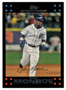 Craig Monroe - Detroit Tigers (MLB Baseball Card) 2007 Topps # 215 Mint