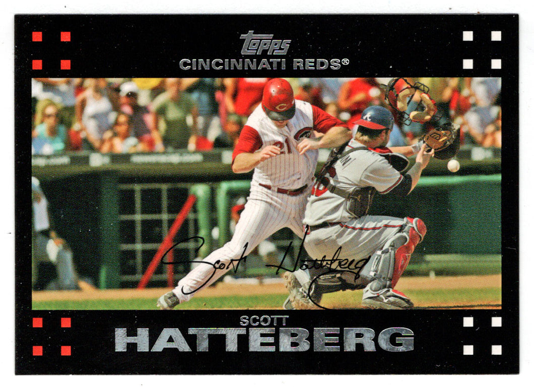 Scott Hatteberg - Cincinnati Reds (MLB Baseball Card) 2007 Topps # 222 Mint