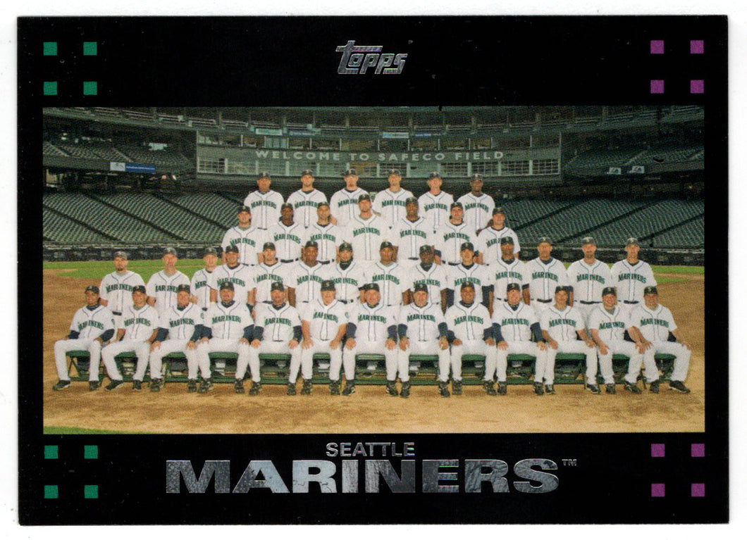 Seattle Mariners - Team Leaders & Stats (MLB Baseball Card) 2007 Topps # 232 Mint